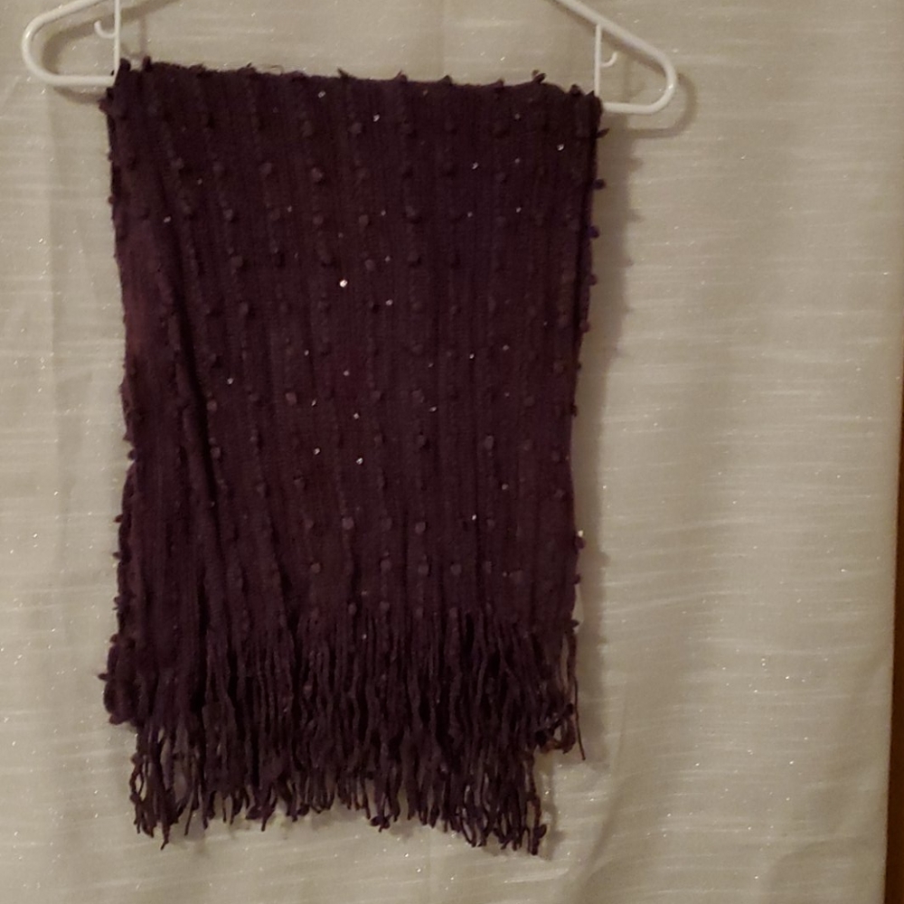 Purple scarf
